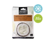Trozos de Coco  <br> sabor caramelo 56g