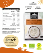 Trozos de Coco  <br> sabor caramelo 56g - Imagen 4