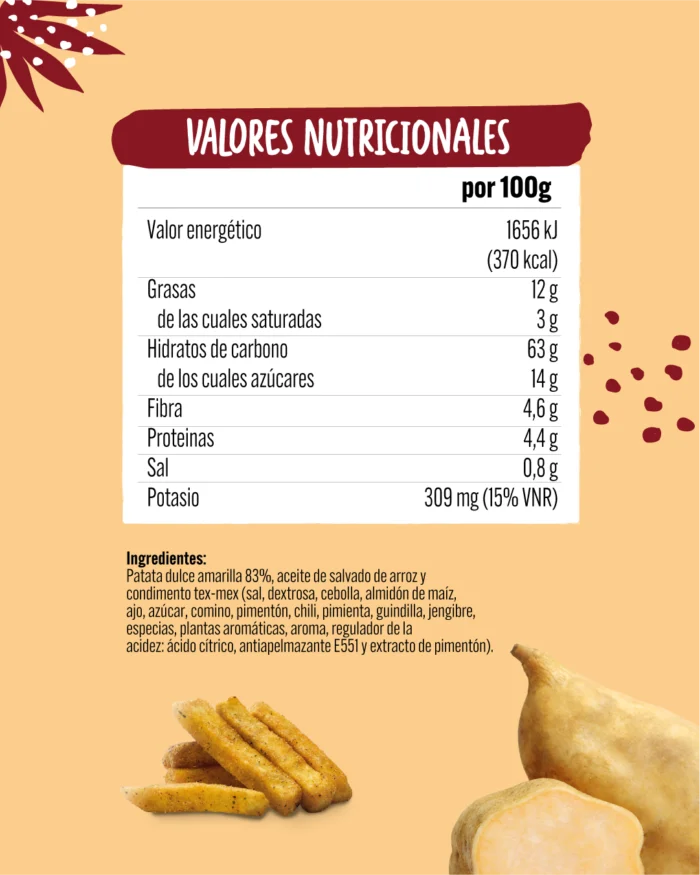Patata dulce Amarilla 45g - Imagen 3