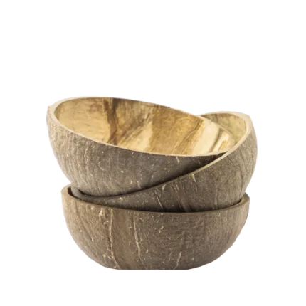 Mini bowl de coco Genuine Coconut - Pack de 3 uds