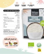 Coco Rallado - No deshidratado  <br> - 100g - - Imagen 4