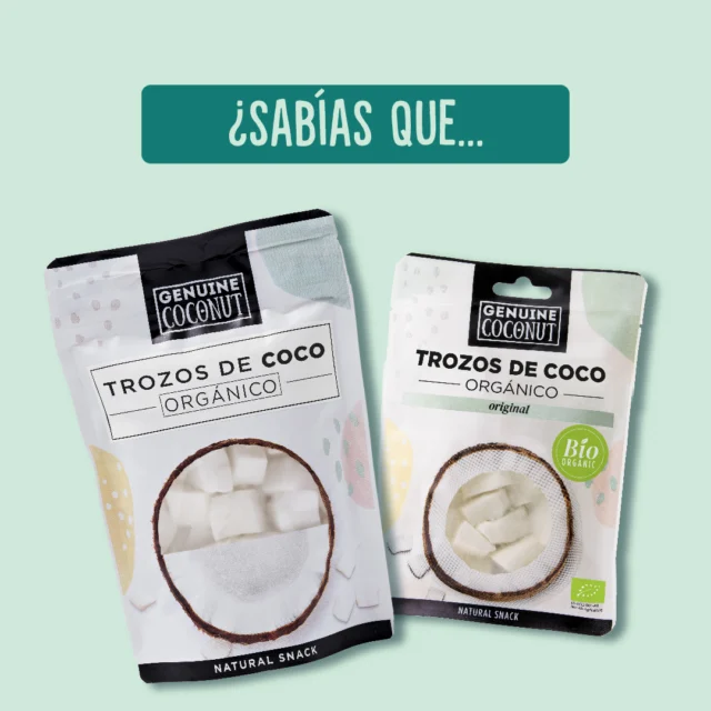 💡 ¿Sabías que... el coco fresco es una fuente de potasio? ¡Incluso más que un plátano! 🍌 Por cada 100g de coco obtienes aproximadamente 405mg mientras que por cada 100g de plátano tan solo obtienes 350mg aprox.

🥥 Por lo que incluir el coco fresco como fruta en tu alimentación diaria es sin duda un acierto. Pero, ¿cómo incluirlo? Nuestros trozos de coco vienen en un cómodo formato: pelados y cortados listos para ser consumidos en cualquier parte: en casa, en la oficina, en el gym, en el colegio... para que no tengas que andar preocupándote de nada más que abrir la bolsa y servir 😋

🛒 ¡Disponible en nuestra tienda online! Link en nuestra bio 

#genuinecoconut #trozosdecoco #BIO #organico #snacknatural #coco #snackdecoco #concocotodosabemejor #snacksaludable #organic 

*fuente: https://www.bedca.net/bdpub/