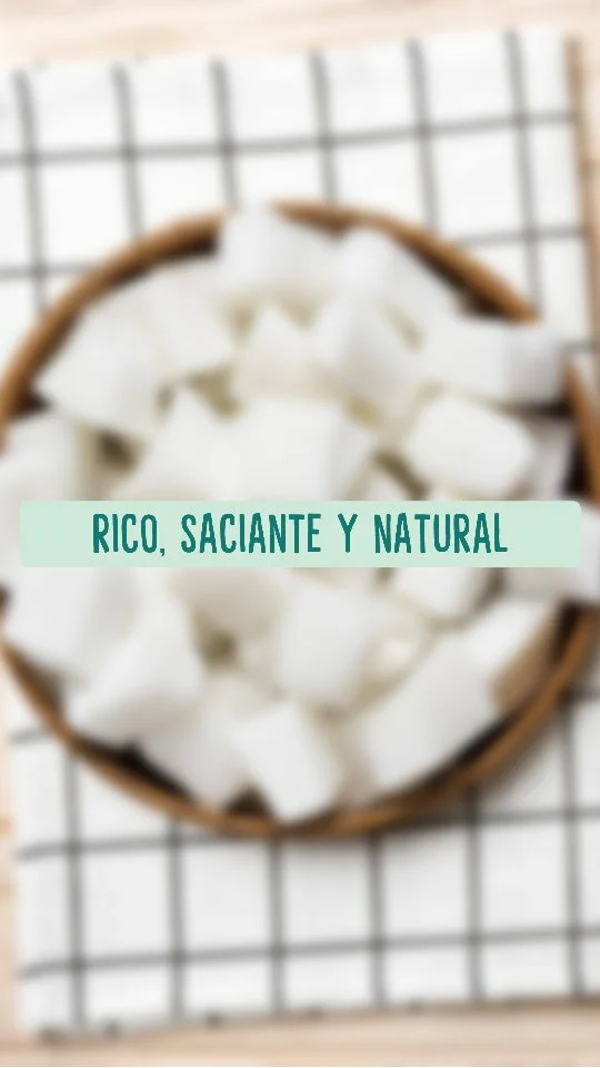 ¿Buscas un snack saciante, rico y sin ingredientes raros, pero te parece imposible encontrarlo? 

✨ ¡Pues existe! ✨

Nuestros trozos de coco 🥥 son una opción ideal para acompañar tus desayunos, almuerzos o meriendas. Sin conservantes, sin azúcar añadido y además son fuente de potasio.

¿Te animas a probarlos? 💪

#genuinecoconut #concocotodosabemejor #coco #trozosdecoco #snacksdecoco #healthysnack #BIO #organic