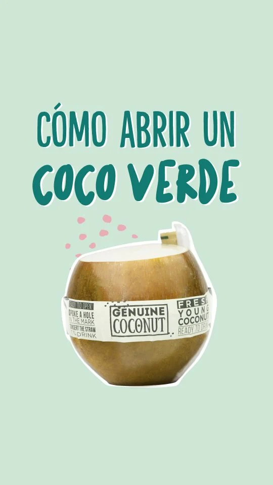 ¡Muchas veces nos preguntáis cómo abrir un coco verde, y hoy os lo mostramos de la forma más fácil! 🌴🥥

1️⃣ Pelamos un poco la parte superior
2️⃣ Palpamos con los dedos el agujero más blandito de los tres
3️⃣ Hacemos una incisión profunda con el palito de bambú que incluimos en el packaging
4️⃣ Insertamos la pajita y ¡a disfrutar!

Con unos simples pasos, podrás disfrutar en casa de un momento tropical único. Porque no hace falta viajar al otro lado del mundo para saborear estos placeres… ¡Nosotros te los llevamos directo a ti! ✨🌊

¿Te animas a probar? 😍 ¡Disponible en nuestra tienda online!

#NaturalYDelicioso #ConCocoTodoSabeMejor #EstiloDeVidaSaludable #ViveSaludable #DeliciaTropical #ComidaSaludable