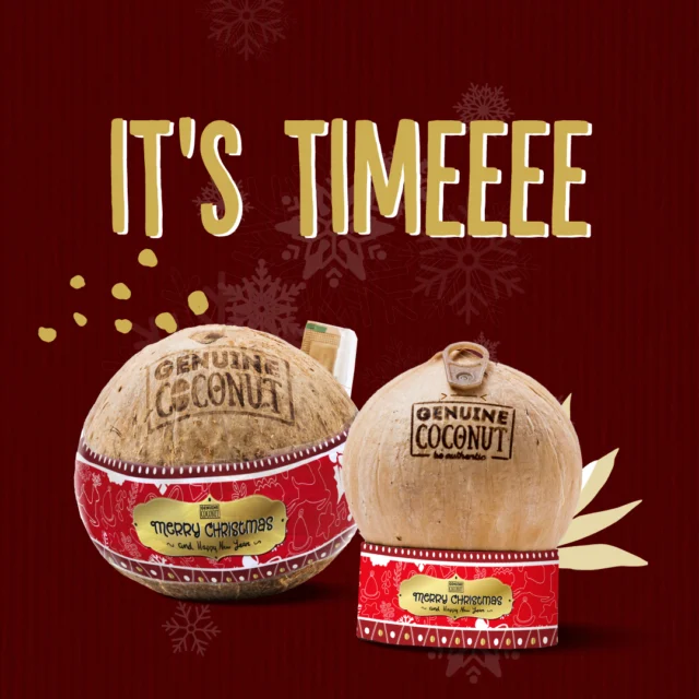 IT’S TIMEEEE 🎄✨ La Navidad ha llegado y sabe a coco. Nuestros cocos especiales de Navidad vienen listos para disfrutar, compartir y brindar momentos únicos 🎁✨

#genuinecoconut #navidad #feliznavidad #christmas #concocotodosabemejor