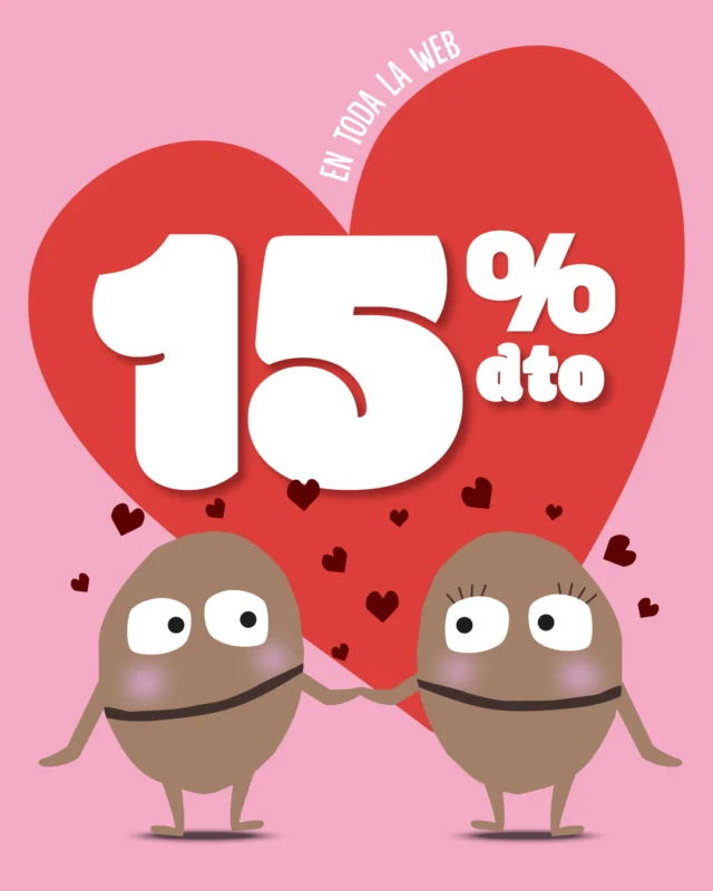 💕 El amor está en el aire... ¡y huele a coco! 💕 ¡Celebramos San Valentín por todo lo alto! 💥 ¡-15% DESCUENTO EN TOOOODA LA WEB! Para que disfrutes del amor como tú más quieras y con quién quieras.

👉 Válido hasta el Domingo (inclusive)

🛒 ¡Disponible en nuestra tienda online! Link en nuestro perfil.

#GenuineCoconut #ConCocoTodoSabeMejor #WithCoconutEverythingTastesBetter #SanValentin #sanvalentinesday #sanvalentín